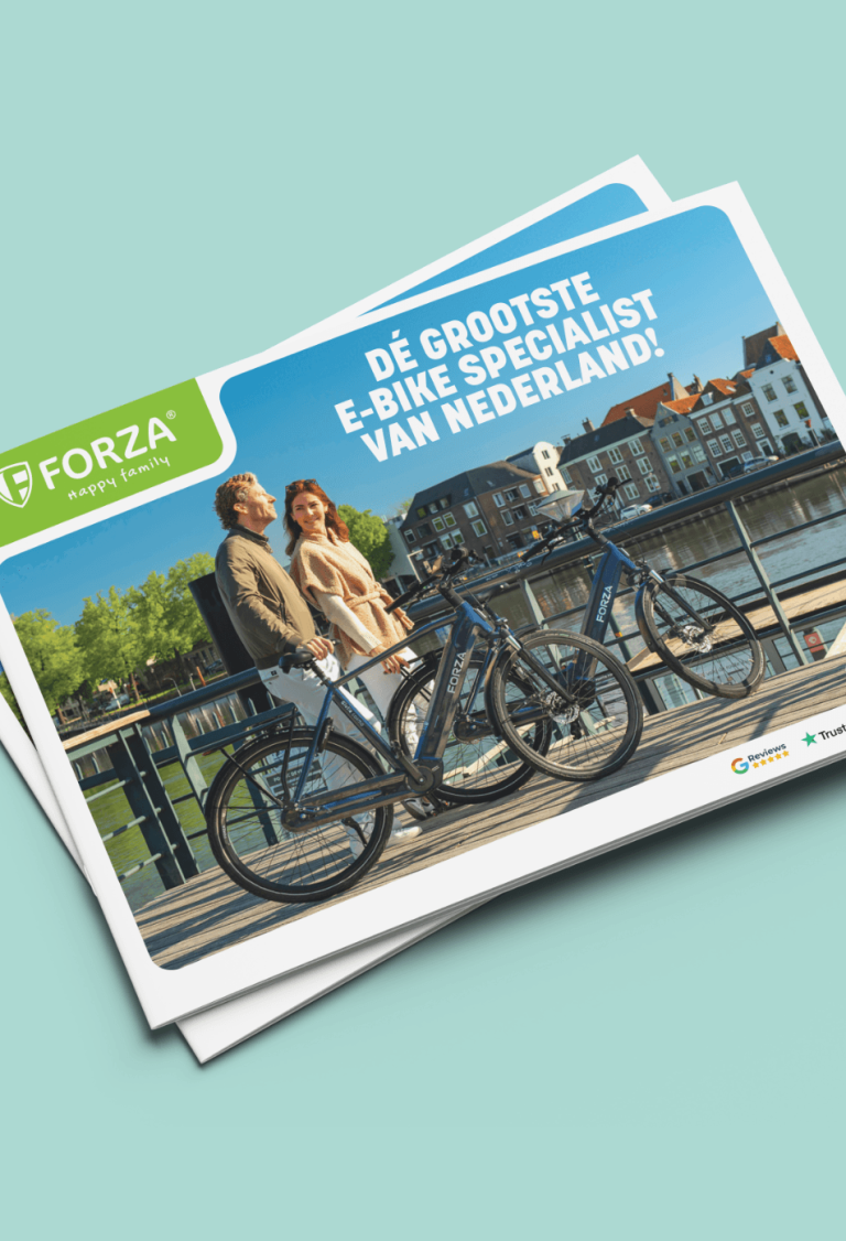 Vraag gratis de nieuwe Forza e-bike brochure aan!